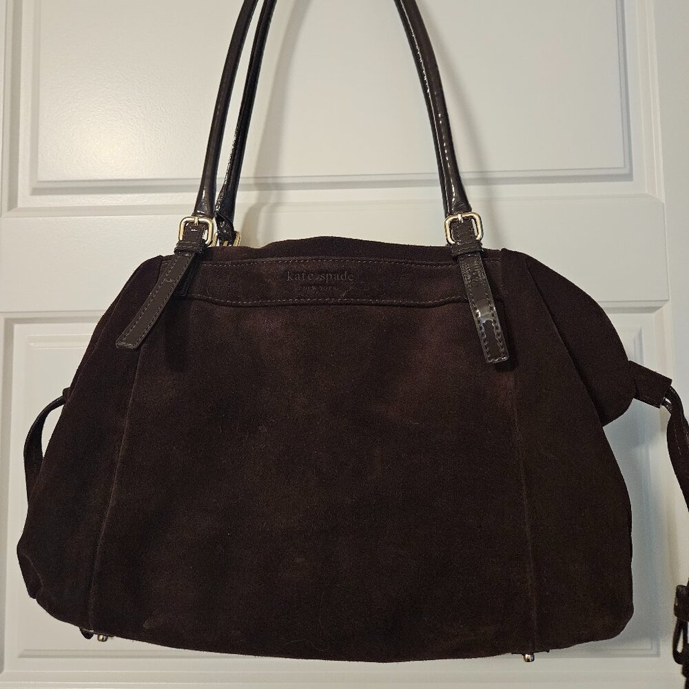 Kate Spade Brown Suede Bag